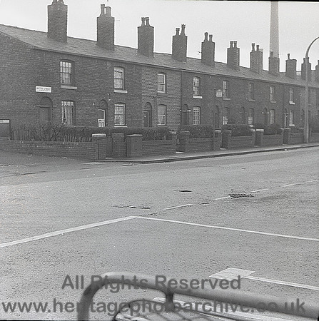 HRS 9951 Radcliffe, Terraced houses, Water Street, bttm Black Lane  no 3 1959