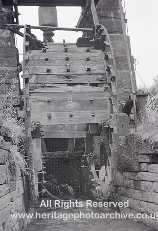 HRS 2468 Radcliffe, Mount Sion waterwheel  1968 173