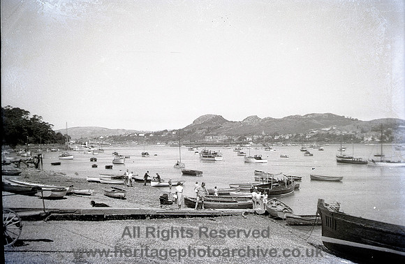 HRS 9912 Conwy Quay looking towards Deganwy c1950s