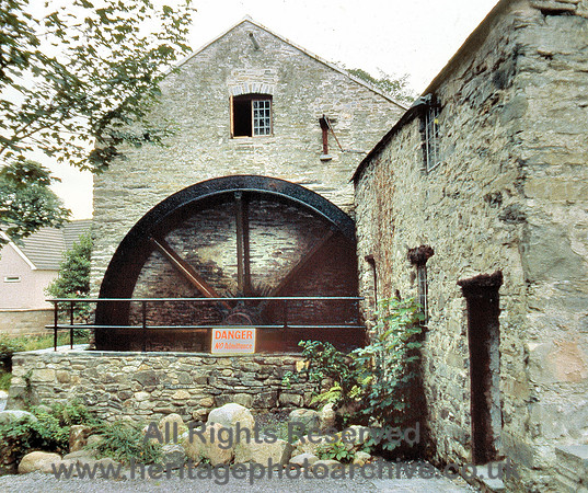 HRS 9918 Glan Conwy, Felin Isaf waterwheel c 1990s