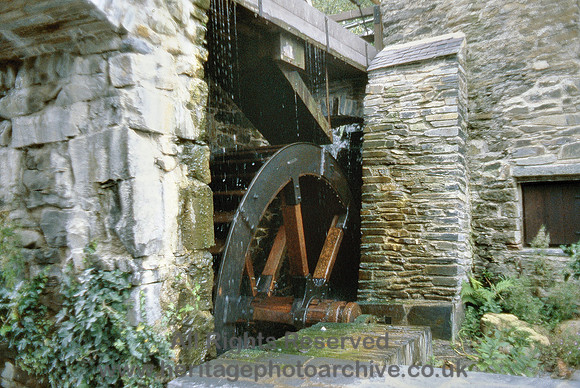 HRS 9917 Glan Conwy, Felin Isaf waterwheel  c1990s
