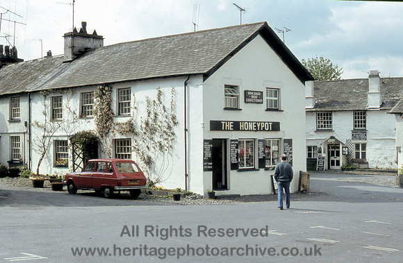 HRS 9924 Hawkshead, The Honey Pot c 1976