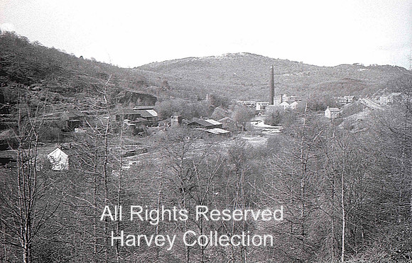 Leven Valley, General view towards Backbarrow iron works pre 1982