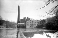 Backbarrow, Blue works and weir pre 1982