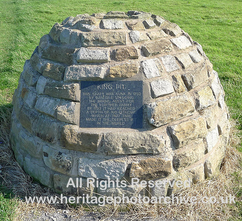 HRS 1788 Site of  King Pit, Whitehaven