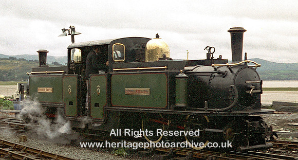 HRS 5922 Double ended Fairlie Ffestiniog Rly Porthmadog 1970s