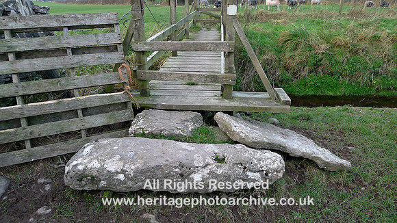 HRS 9973 Great Urswick, footbridge SD 2698 7390 L1180932