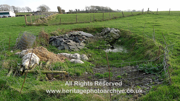HRS 9983 Great Urswick, old pond or iron mine SD 2725 7495 L1180927