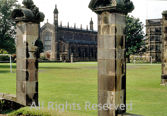 Stonyhurst College, football field 1969