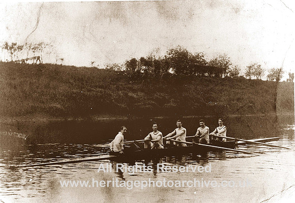 HRS 3894 Agecroft Rowing Club pre WW2