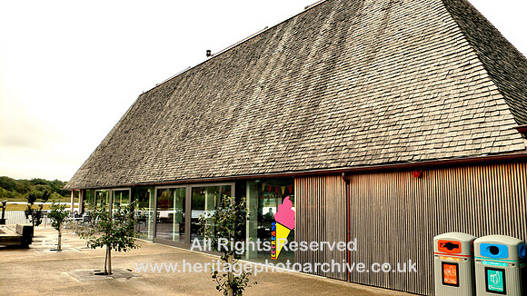 HRS 6855 Brockholes Nature Reserve, Floating Visitor Centre