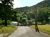 HRS 117 Dolgarrog aluminium west gate