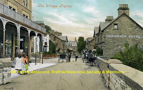 Trefriw Main Street
