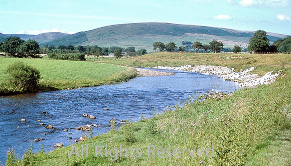 Hodder above Whitewell 1974