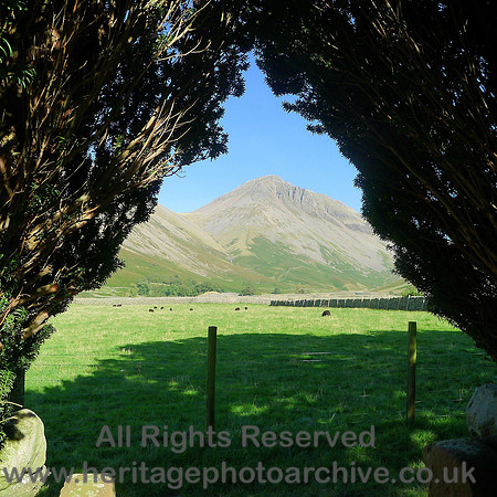 HRS 7311 Great Gable, from St Olafs, Was Dale Head