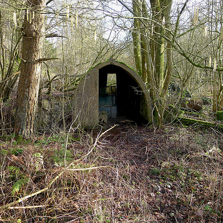 HRS 10053b Witherslack, Stanton air-raid shelter WW2 BGR SD 43060 83162  L1190036