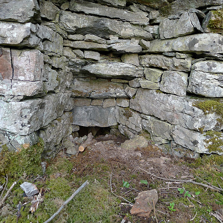 HRS 100061 Witherslack, Halecat area, potash kiln hearth L1030888