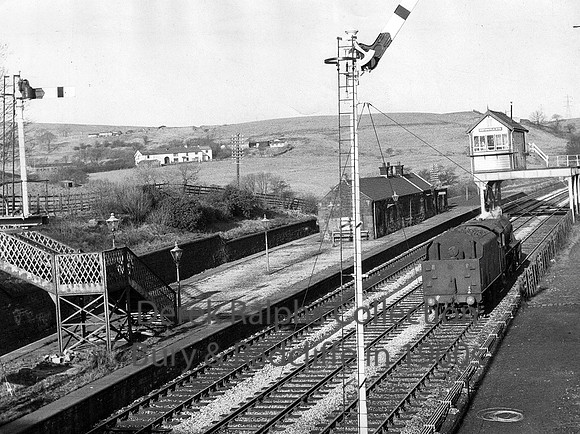 Entwistle station near Turton 1970