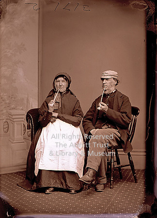 Mike Buck and mother 1871