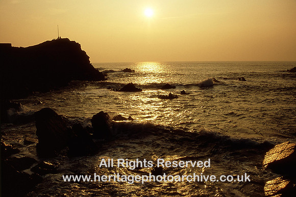 HRS 3545 Isle of Man sunset 1996