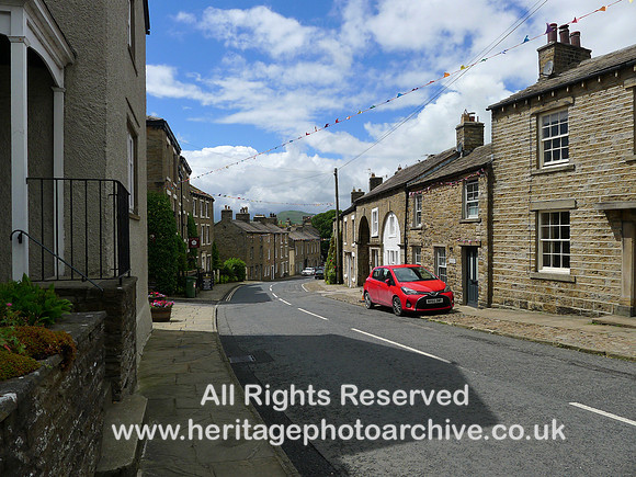 HRS 11152 Wensleydale, Askrigg, old brewery entrance 2022