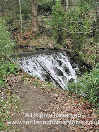 HRS 426 Glynllifon waterfall in park