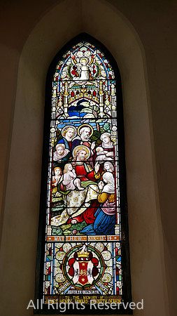 Lindale, Church of St Paul, memorial window to James HEH Deakin L7740189
