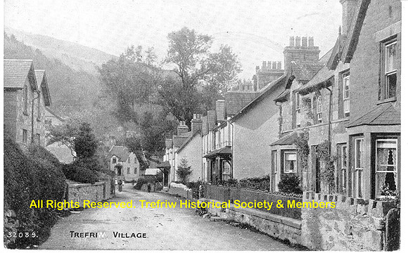 Trefriw village See image 17 for contemporary photo 2020