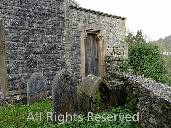 Lindale, church of St Paul, vestry entrance L1190153