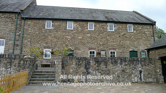 HRS 11039 Bodnant, Furnace Farm barn north wall L1210479
