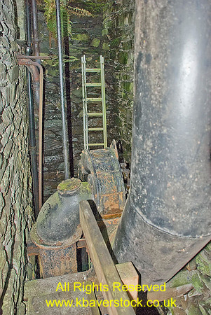Lake District, Stott Park Bobbin Mill water turbine
