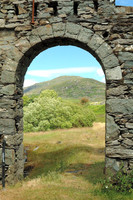 HRS 5548 Cwmystradllyn, Ynyspandy slate works, archway to east 2008