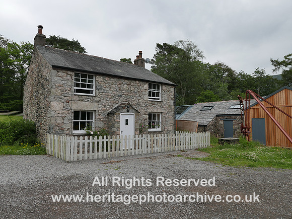 HRS 10213 Nether Wasdale, sawmill cottage and crane L7740682