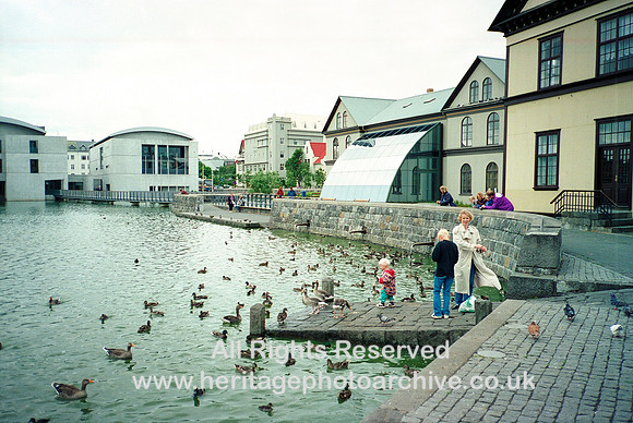 HRS 7466 Reykjavik duck feeding