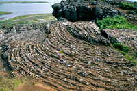 HRS 7458 Iceland, pahoehoe lava