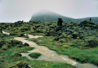 HRS 7457 Iceland, meltwater and misty mountain v2