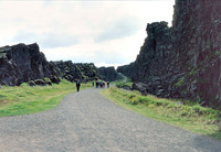 HRS 7462 Iceland, tectonic plate walkway