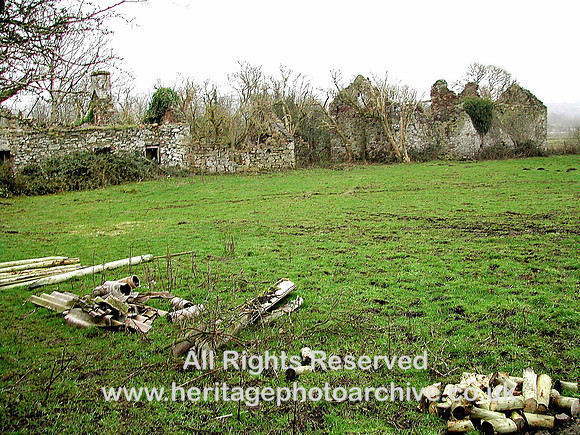 HRS 394 Pentre Berw coal miners cottages