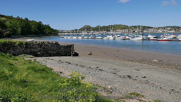 HRS 10091 Conwy estuary looking towards Deganwy L7740394