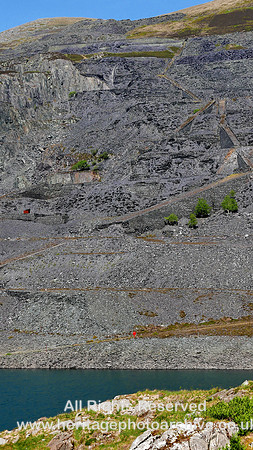 HRS 10151 Llanberis, Llyn Peris and slate quarry haulage inclines L7740516
