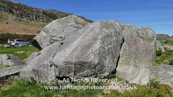 HRS 10154 Capel Curig, Ordovician sandstones with structures NGR SH706574  L7740519