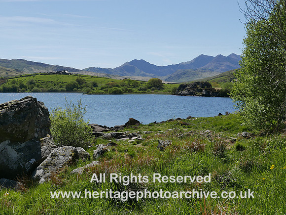 HRS 10155 Capel Curig, view towards Snowdon NGR SH706574  L7740522