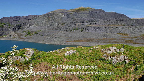 HRS 10196 Llanberis, Llyn Peris and slate quarries L7740515