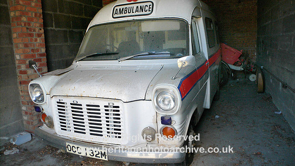 HRS 107 Dolgarrog Aluminium works ambulance