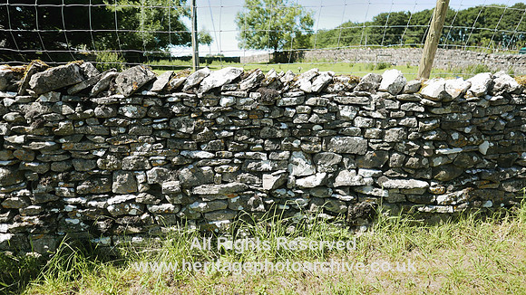 HRS 7990 Ravenstonedale, back lane dry stone wall