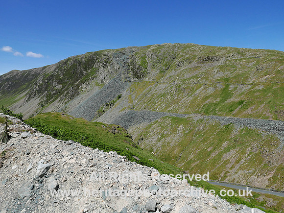 HRS 10253 Honister, Yew Crag quarry works and incline L7740743