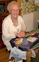 Lace-making, demonstration 2