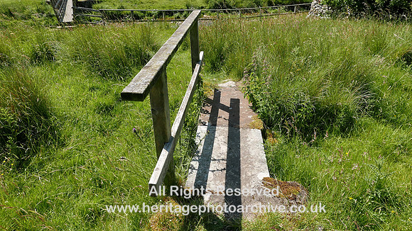 HRS 10296 Maulds Meaburn, bridge over feeder near weir L7740811