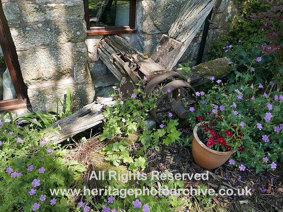 HRS 102307 Maulds Meaburn, corn mill waterwheel L7740782