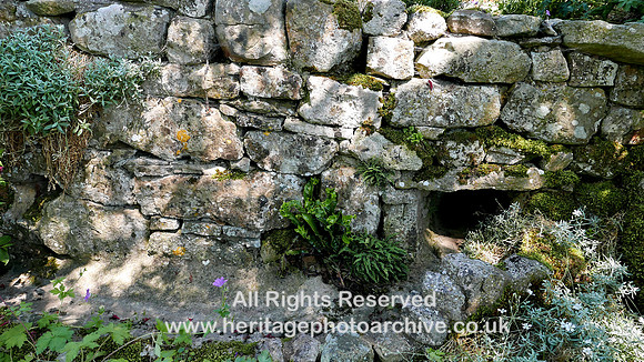 HRS 102309 Maulds Meaburn, corn mill, leat relief tunnel L7740785